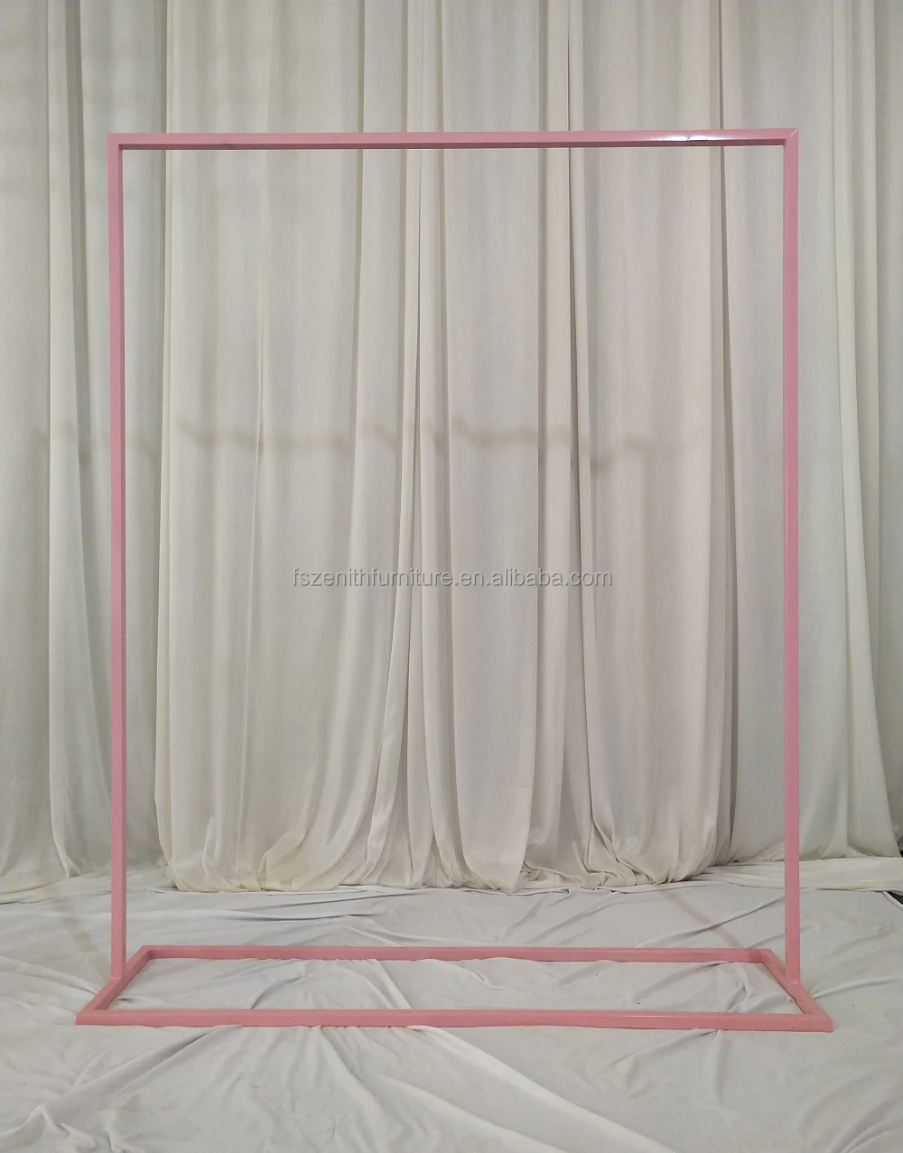 Event Decor Metal Display Frame Welcome Sign Stand for Front Door Standing