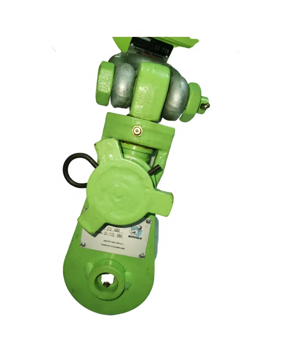 Heavy duty shackle and hook type snatch block Marine sheave pulley block