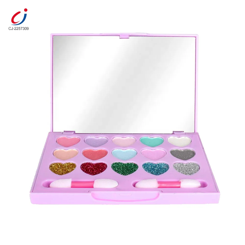 Fashion makeup plastic toy set kids beauty set real makeup nail polish manicure children cosmetic set girl make up toys