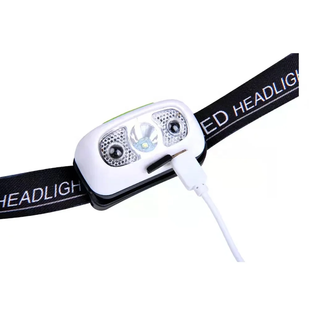 New induction night fishing light LED head-mounted
