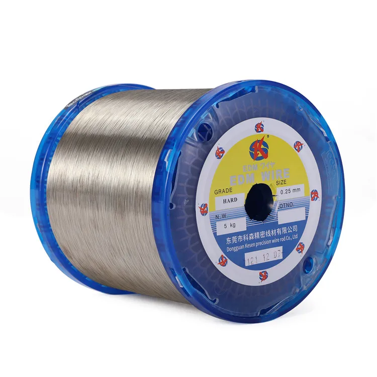 Good Quality 0.25mm EDM Brass Wire CNC Cutting Galvanized Wire 160k For Cut Machines