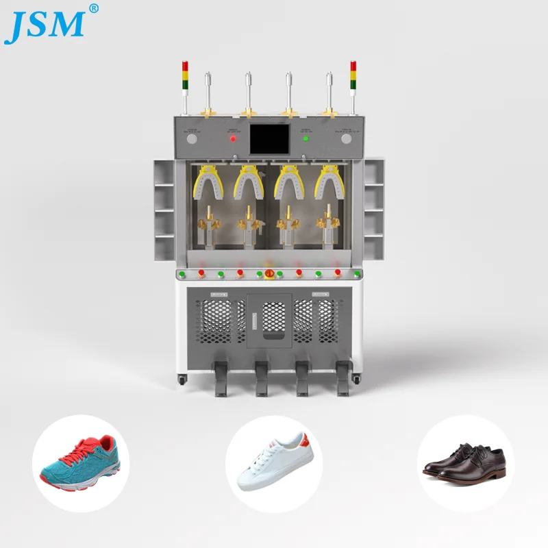 JSM, вертикальная машина для ламинирования обуви с двойным холодным подогревом, машина для производства обуви, производственная линия