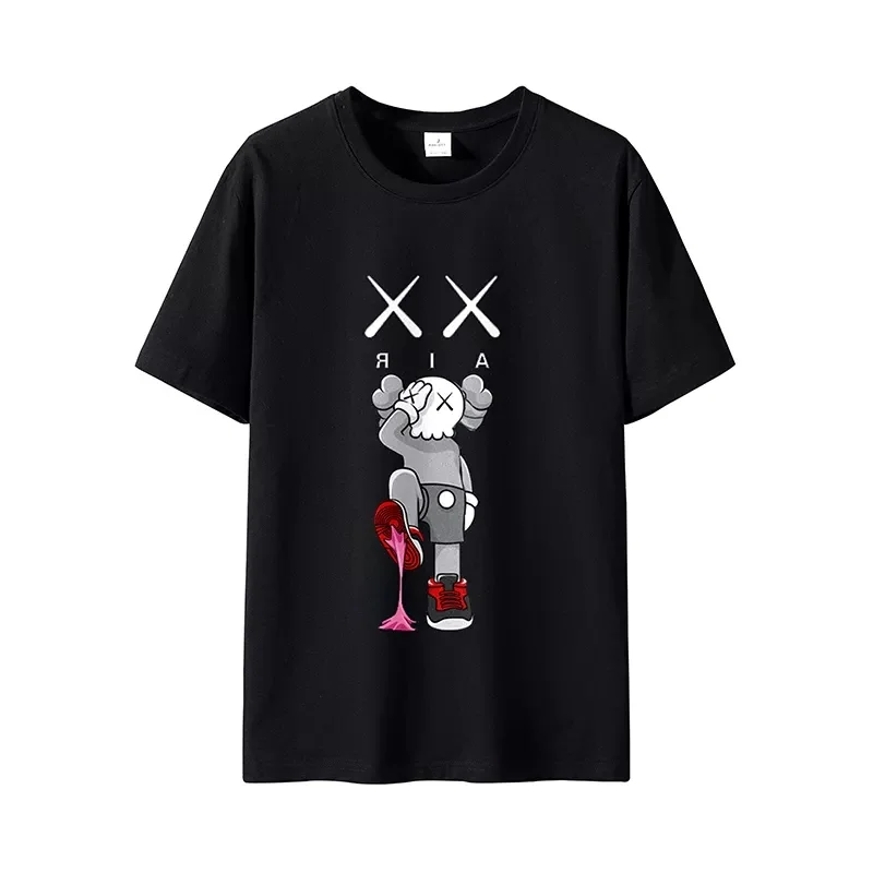 Srice Concessions High Quality New Fashion Kaw Over Sized Black Cotton T Shirt For Men