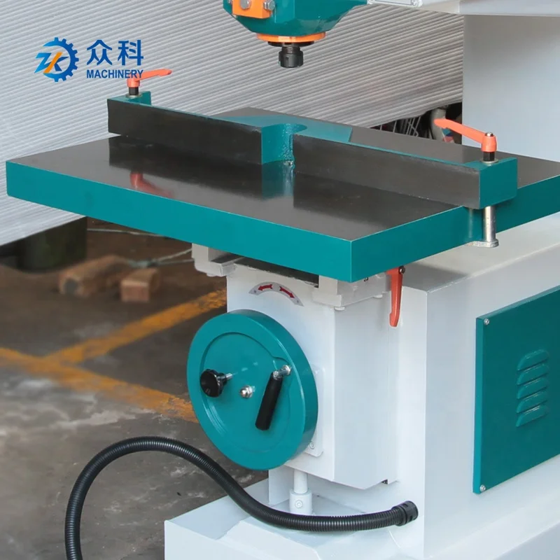 High speed woodworking shaper vertical wood spindle moulder machine for copy router and milling