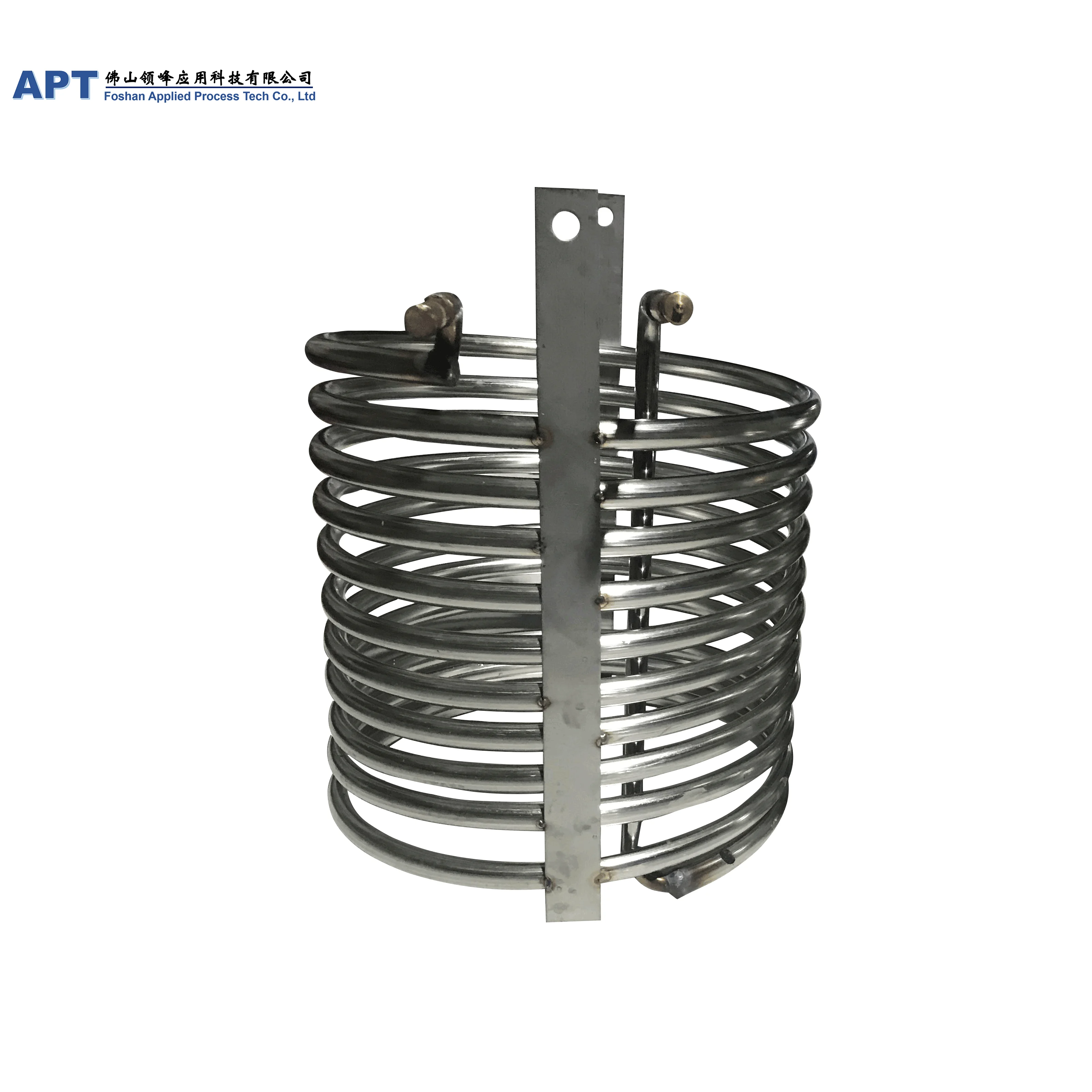
Supply High Quality food grade stainless steel coil evaporator tube heat exchanger with factory price 