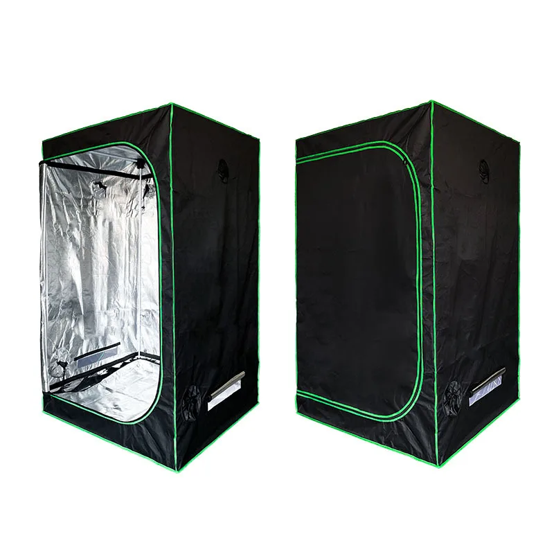 100*100*200 см Гидропоника 600d Mylar теплица комнатная палатка для выращивания