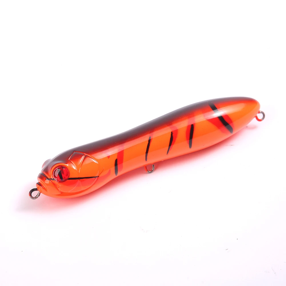 5in catfish rattle Super Spook  Lure Multiple Color Rattle Sound Louder Catfish Floating Fishing Pencil Lure