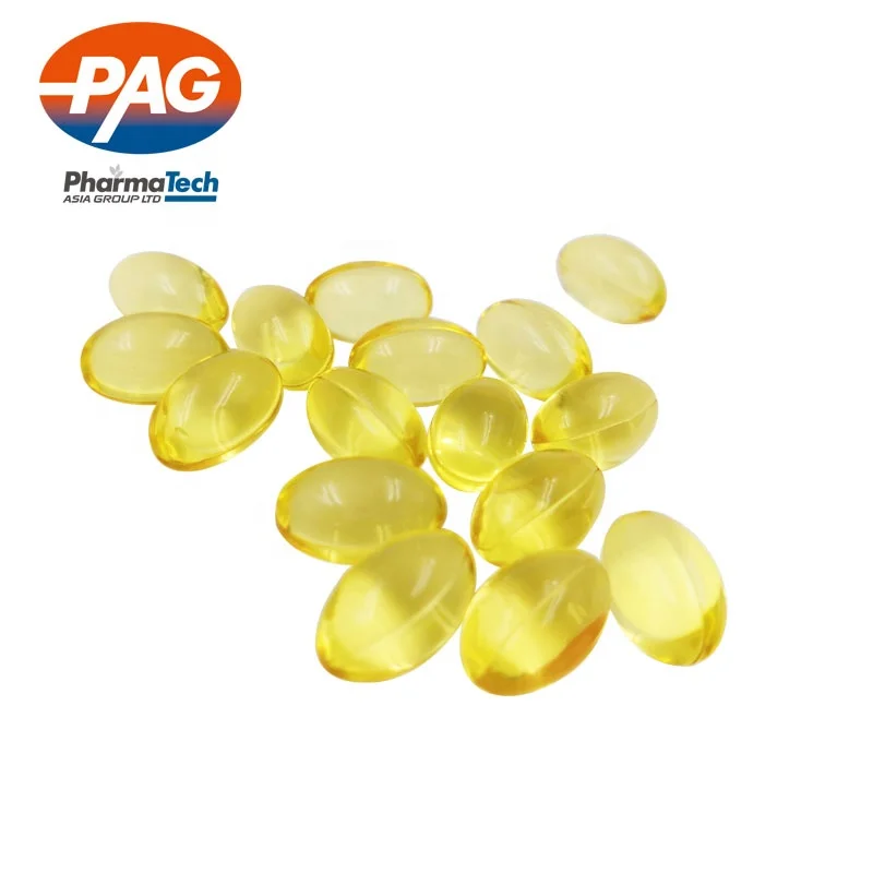 Безглютеновые капсулы Halal витамин D3 1000Iu Softgel