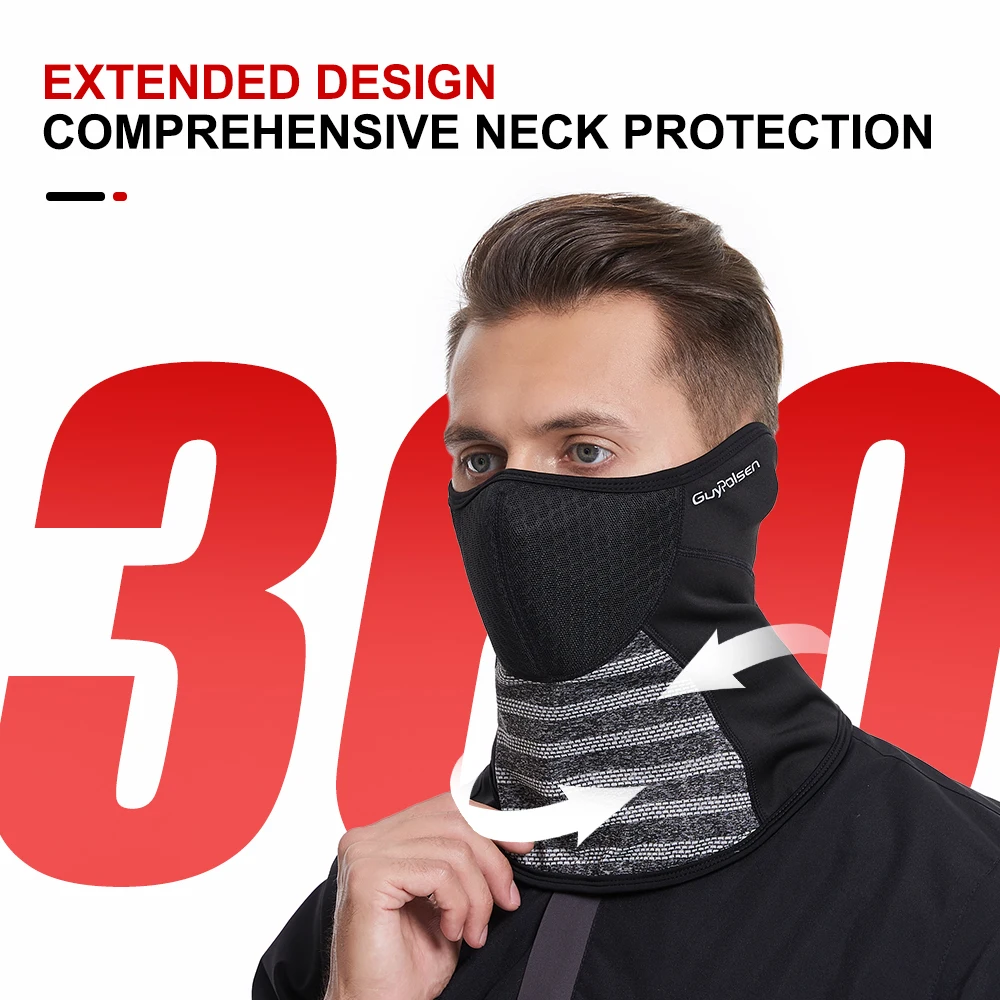 Custom Neck Warmer Winter Fleece polar Neck Gaiter Ski Tube Scarf for Men Women Face Cover Mask Bandana