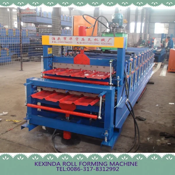 
IBR Color Steel Aluminum Galvanized Metal Sheet Roof Tile Wall Panel roll forming equipment 