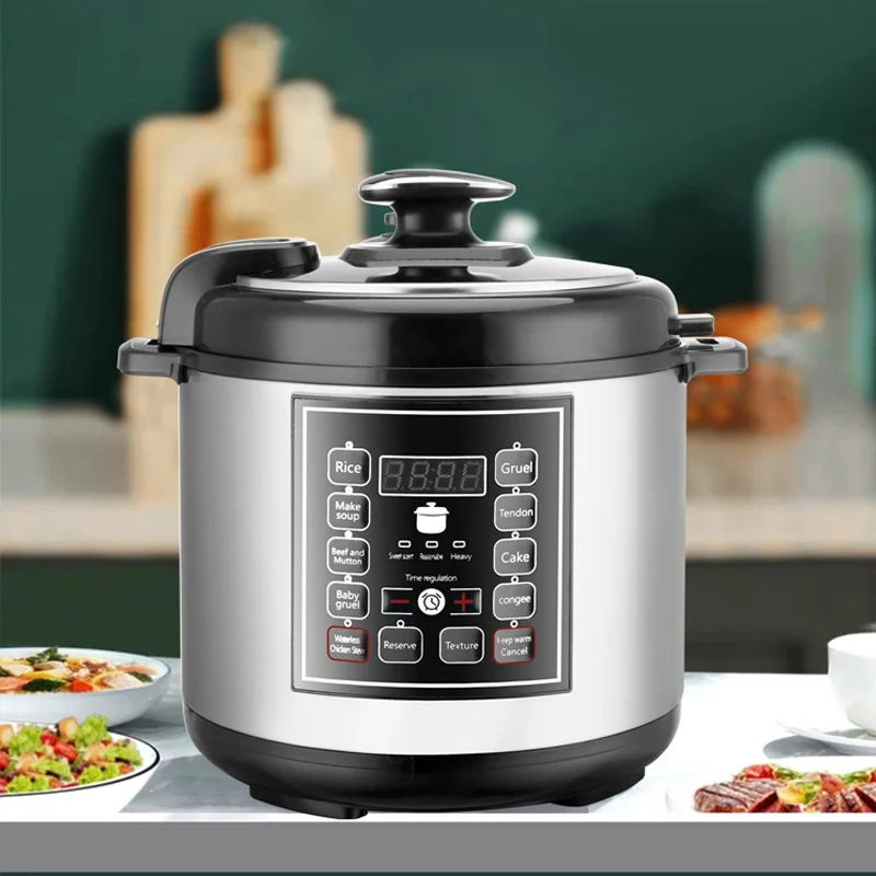 Factory wholesale High Quality Household Pressure Cooker with Aluminium Inner Pot 6l New Electric Pressure Cooker