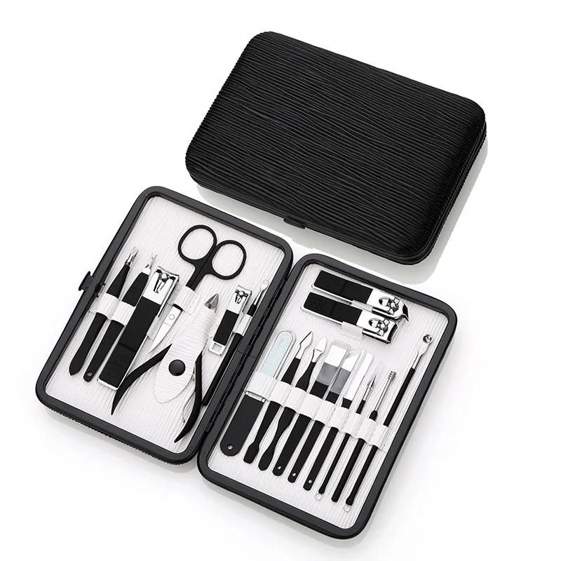 Miss You Personal Manicure Nail Tools Set 18 Pcs Nail Clippers Manicure grooming KIT Manicure Pedicure Set