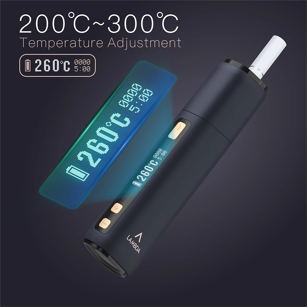 
2020 heat no burn device e-cigarette 3200mAh auto-clean smoking IQO product substitute machine Korea Japan smoke colorful 