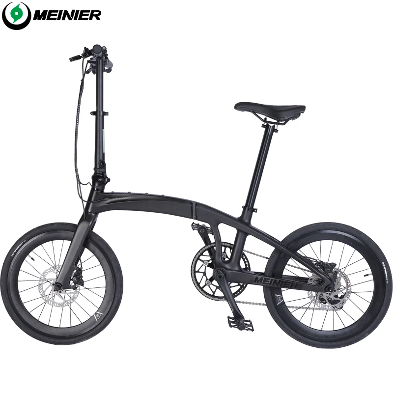 Folding Bike Full Carbon 20 Inch Foldable Bike 10-Speed Disc Brake Carbon Folding Bicycle