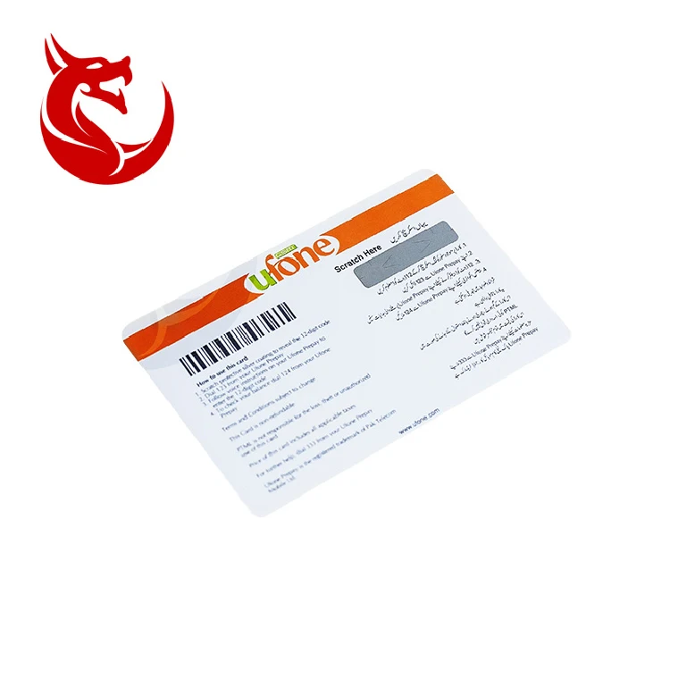 Customized Paper Lottery Ticket Scratch-Off Game Card for Paper & Paperboard Printing