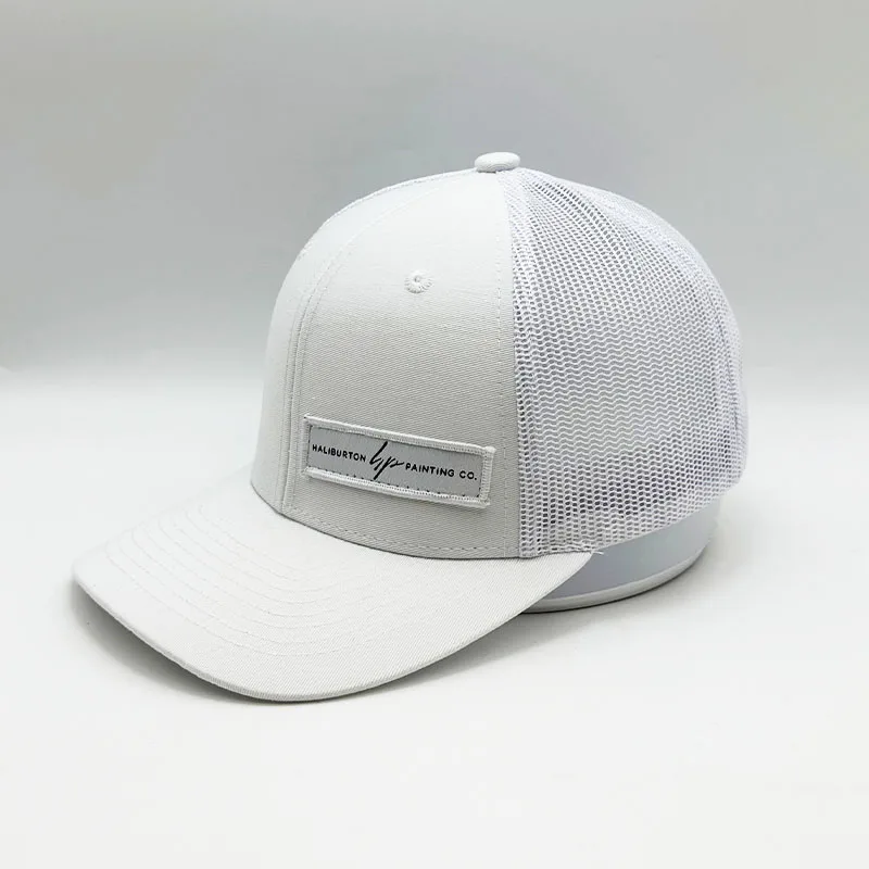 Wholesale High Quality Gorras Mesh Snap Back Sports Hats Custom Woven Patch Richardson 112 Trucker Hats