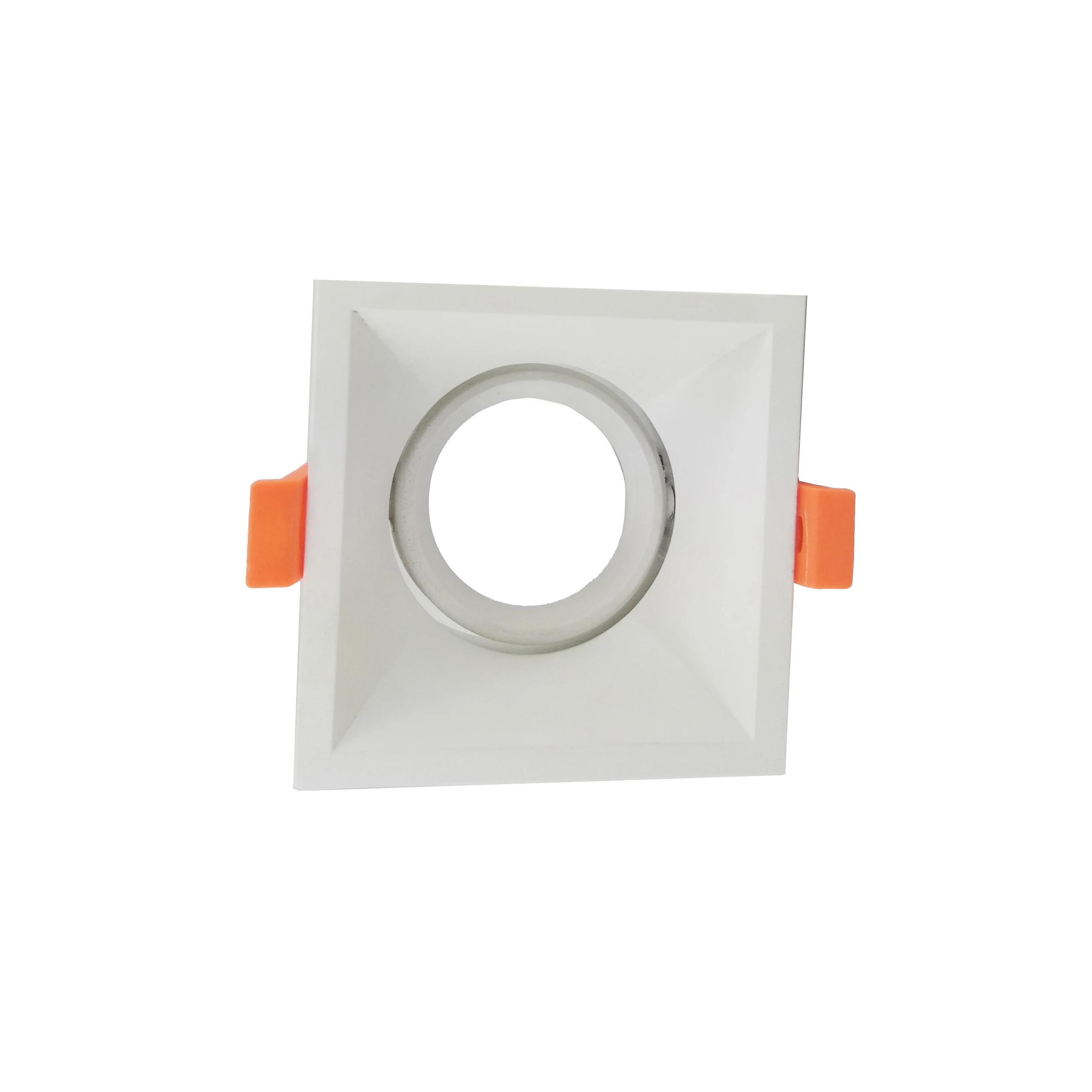 Aluminium Rotatable Recessed Light Square Housing gu10