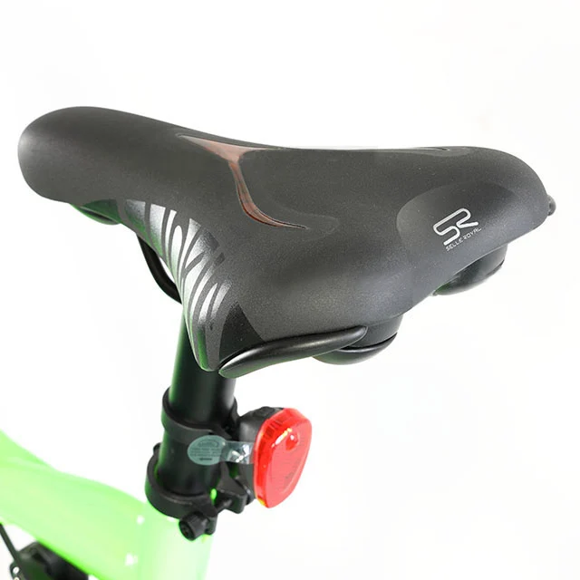 High Quality Soft Tail 48v 14Ah Lithium  Battery ebike bicycle mid drive downhill offroad Green electric mountain bike 29