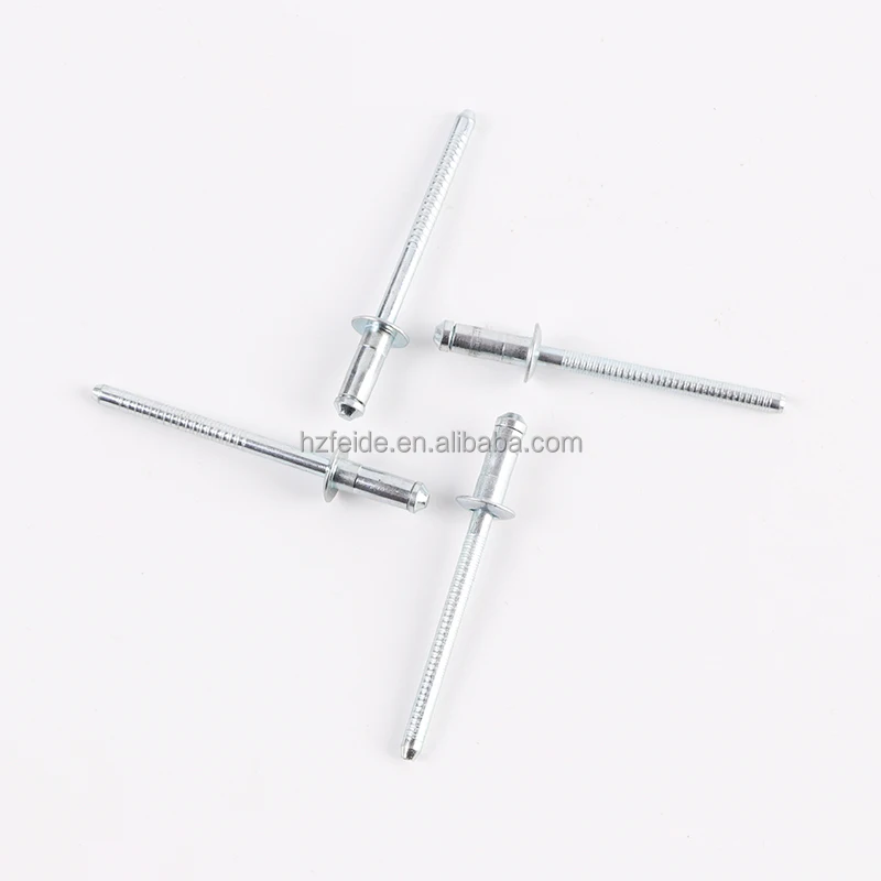 Китай, профессиональные заклепки, стальные круглые головки, однобарабанные заклепки