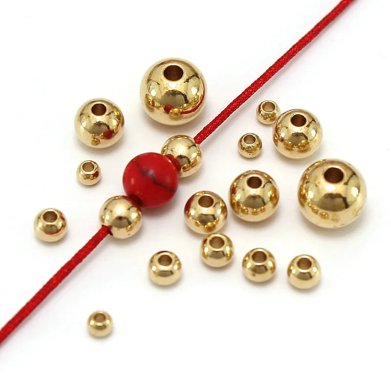 
 Классические золотистые Серебристые бусины Plata 3 мм 4 мм 5 мм 6 мм 8 мм другая свободная золотистая оптовая торговля металлическими бусинами галерея  