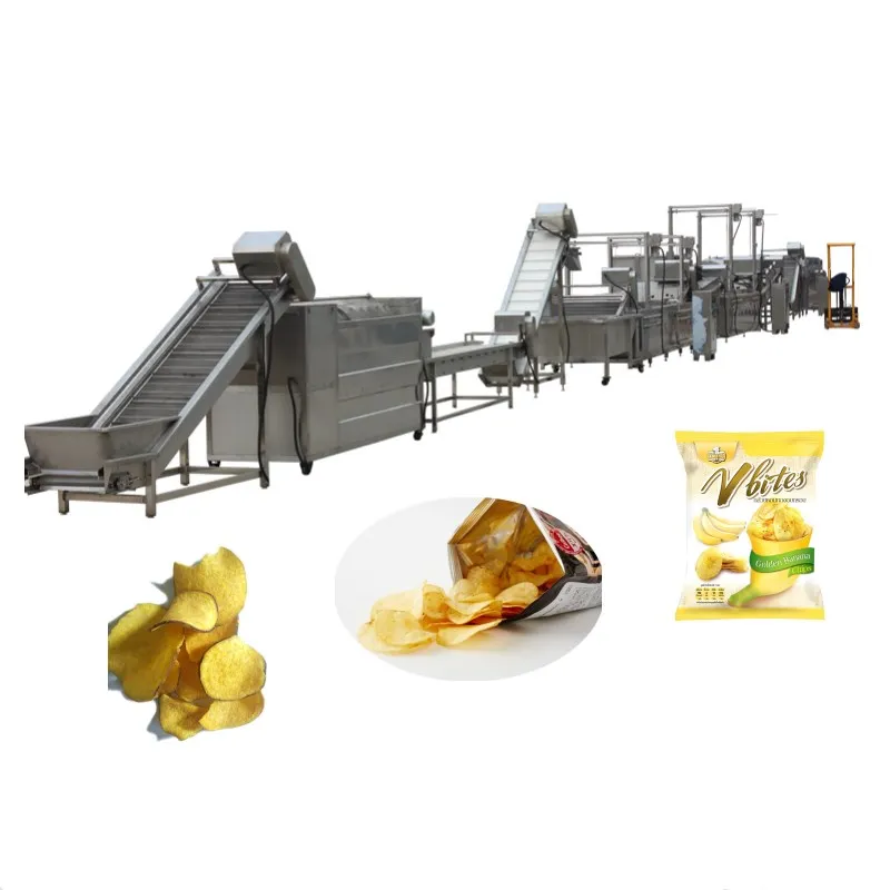 Full Automatic Healthy Potato Chips Frying Machine with CE ISO 9001