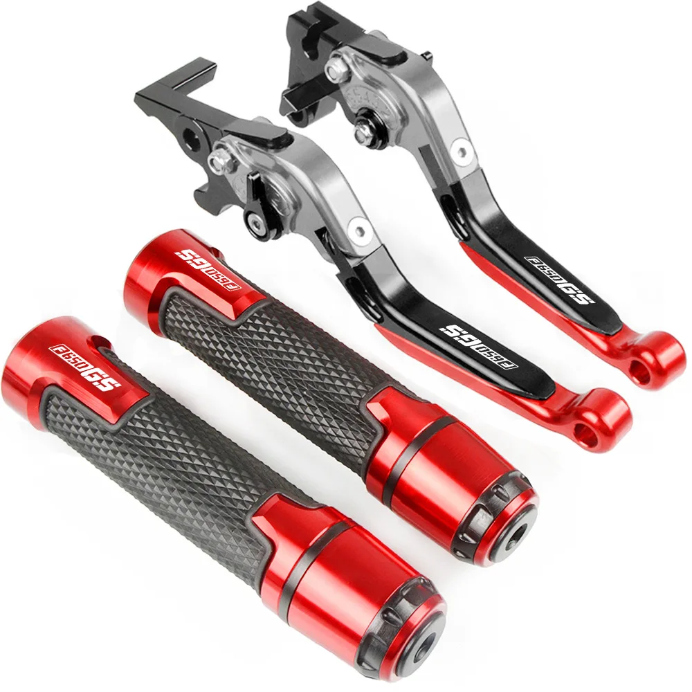 For BMW motorcycle accessories motor spare parts grips bar ends levers handguards clamps fuel tank covers sliders rear set pegs