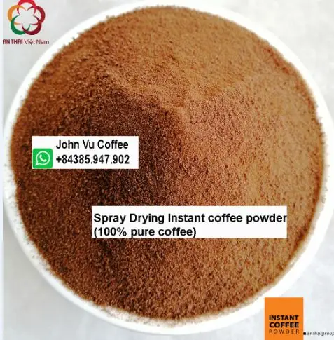 Кофе 3 в 1 лучшего качества, порошок растворимого кофе, Зеленые зерна, Вьетнам