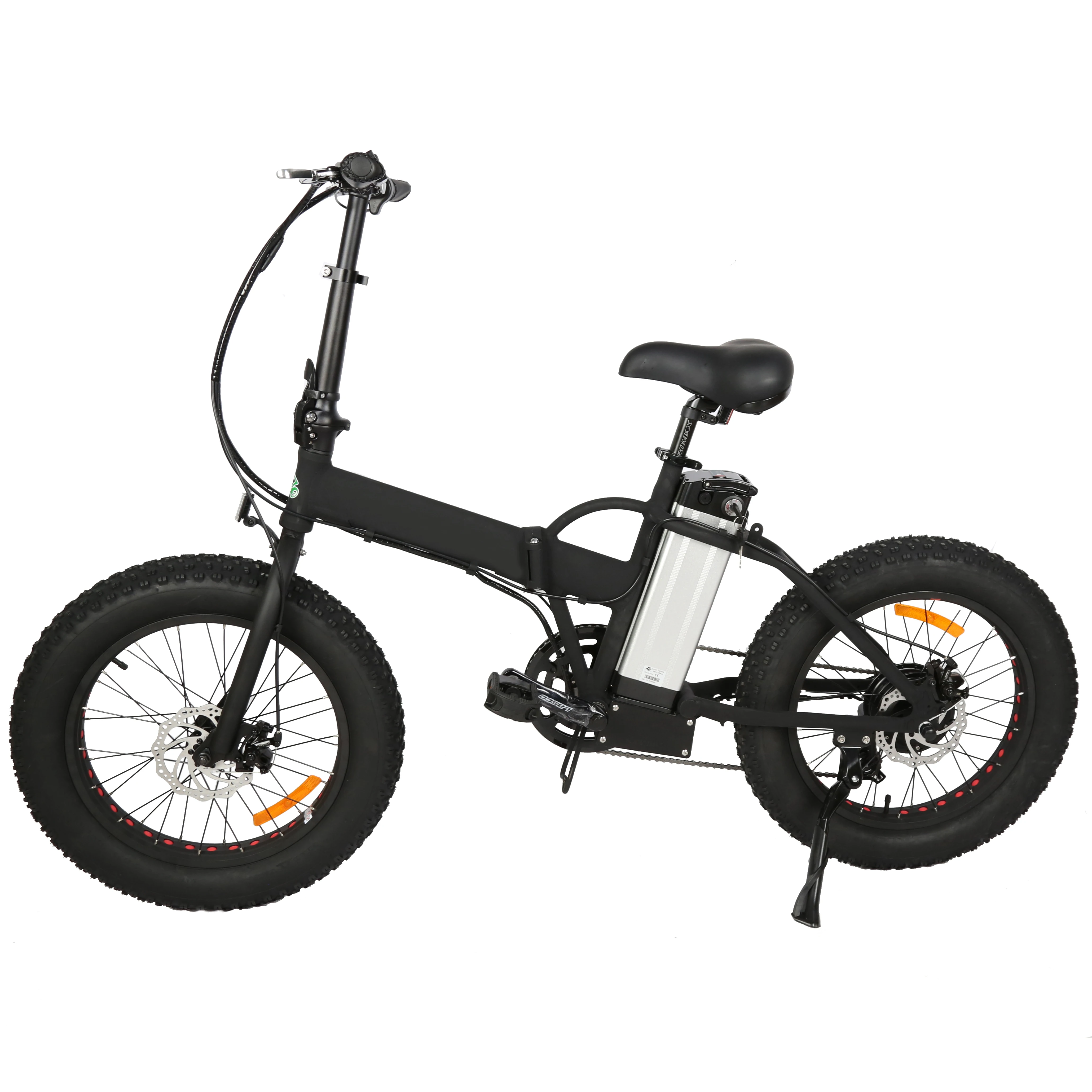 Электрический велосипед с толстыми шинами