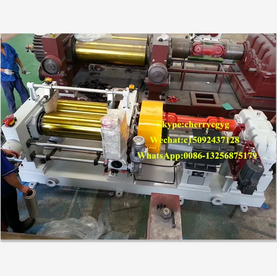 Direct manufacturer two roll rubber sheet making machine with high quality