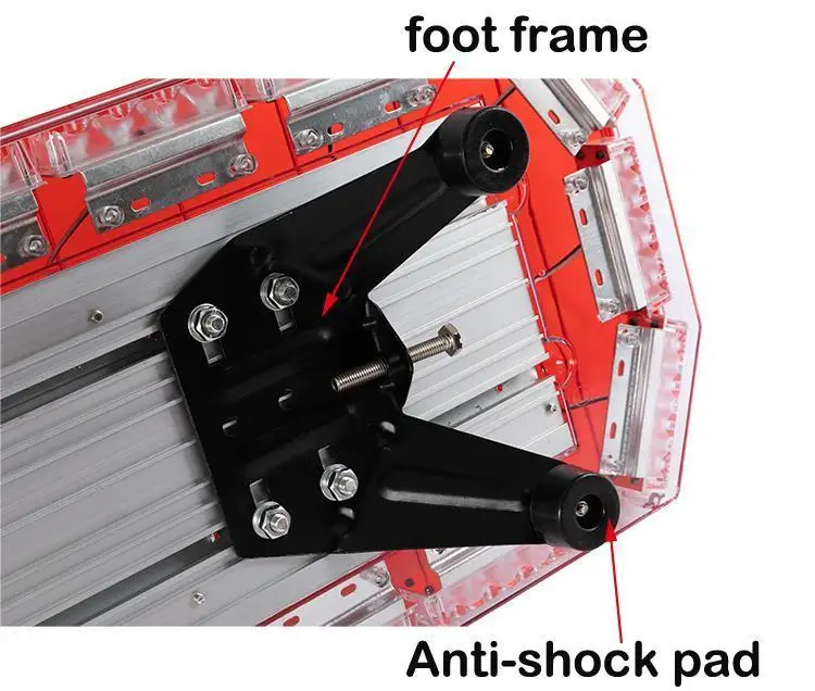 Wholesale Emergency Red And Blue Road Flashing Warning Lamp For Fire Ambulance Car Led Light 12V