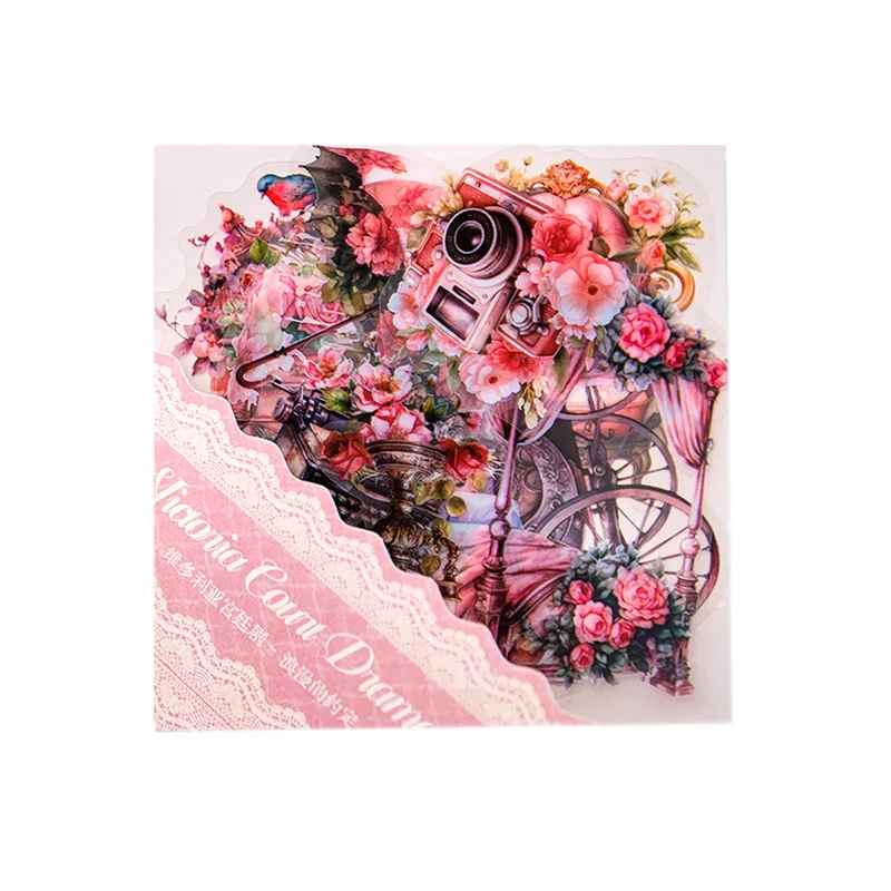 Victorian court drama series European furniture design pet scrapbooking deco stickers