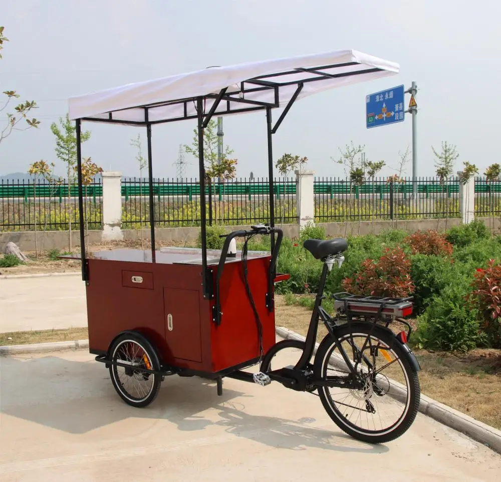 Food Beverage Factory Mobile Coffee Cart Bike Food Cart