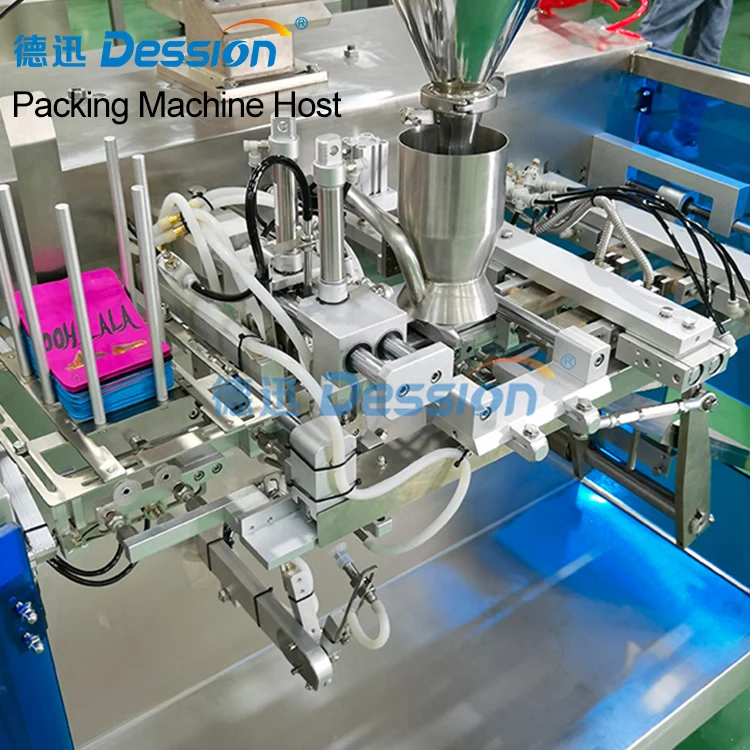 Automatic Weighing Vitamin Powder Doypack Bag Horizontal Packing Machine Vitamin c Stand Up Pouch Packing Machine