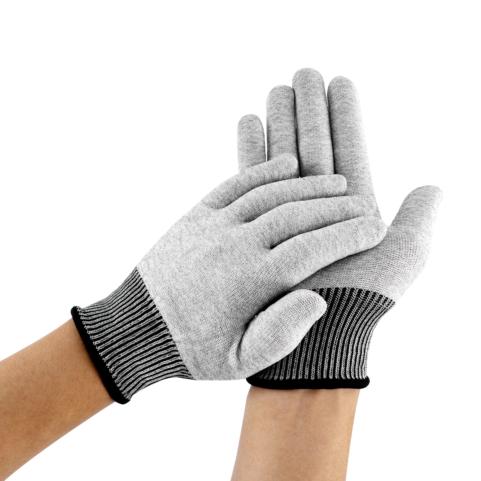 7mo High Quality Grey Anti-static Glove Car Wrap Applicating Work Gloves Vinyl Window Tint Tools