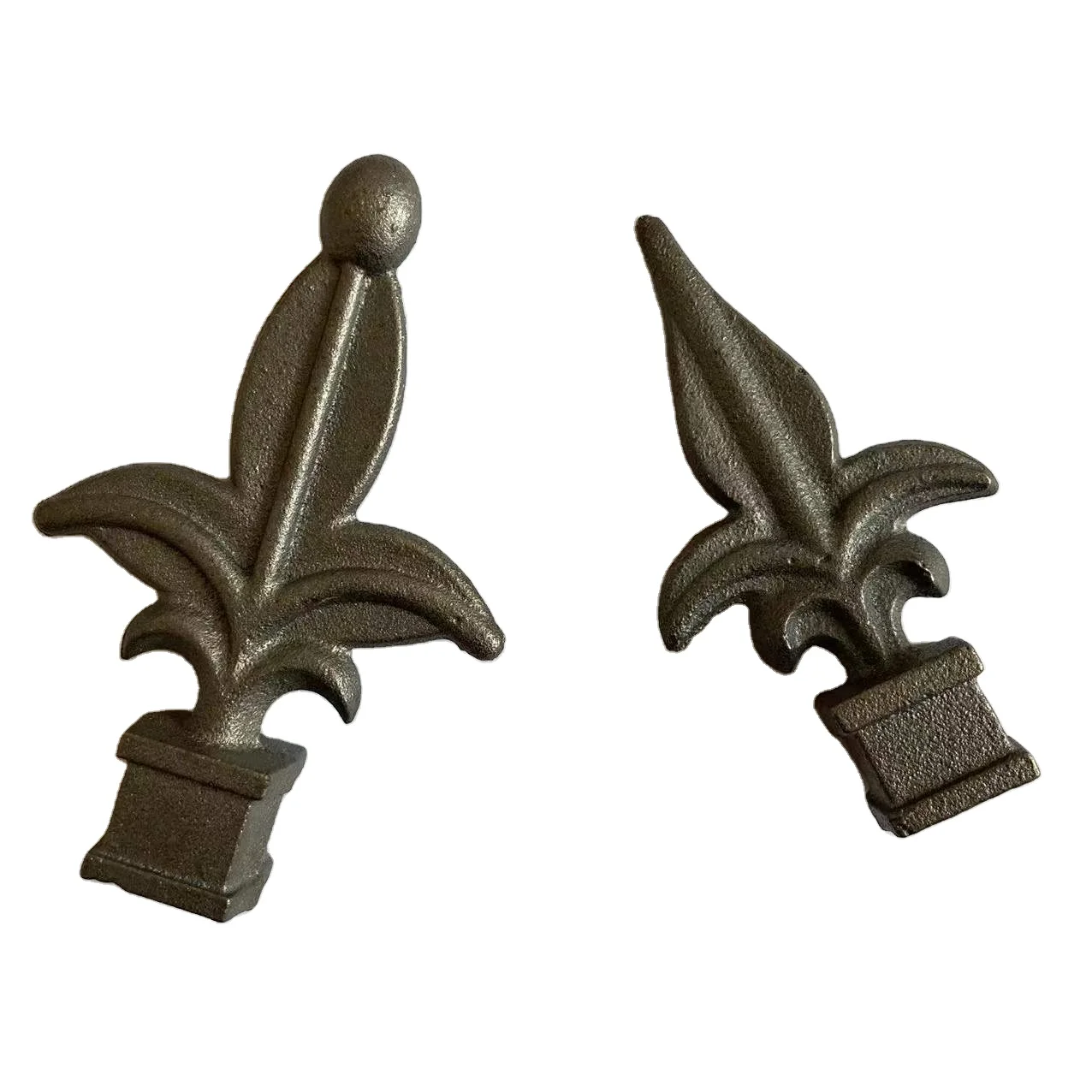 low price cast iron fence spear points wrought iron railing spear for gate