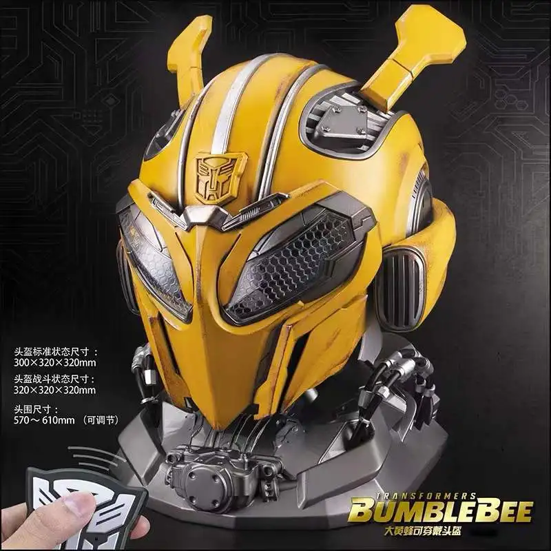 Killerbody Transformers Bumblebee wearable helmet Sino-British voice control touch control remote control