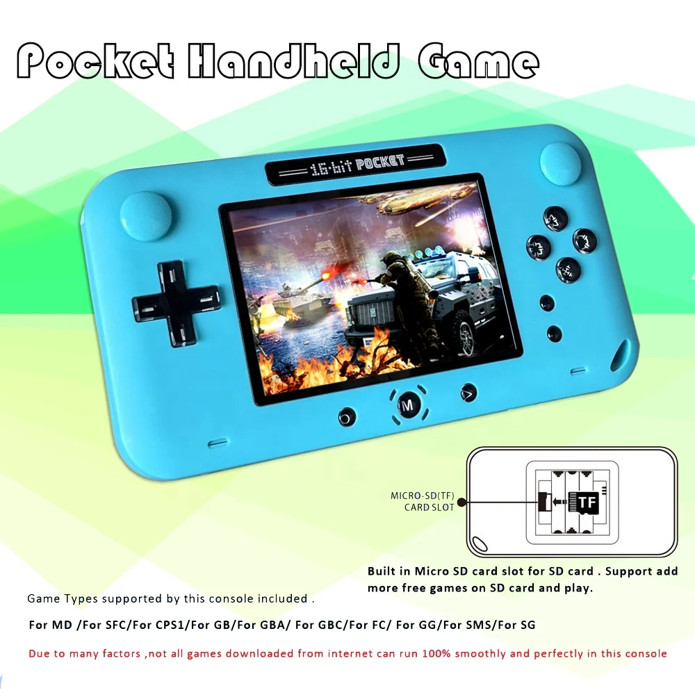 Video Game Console With 1617 Games Retro Console Support Save Add Juegos Portable Handheld Game Console For Kids