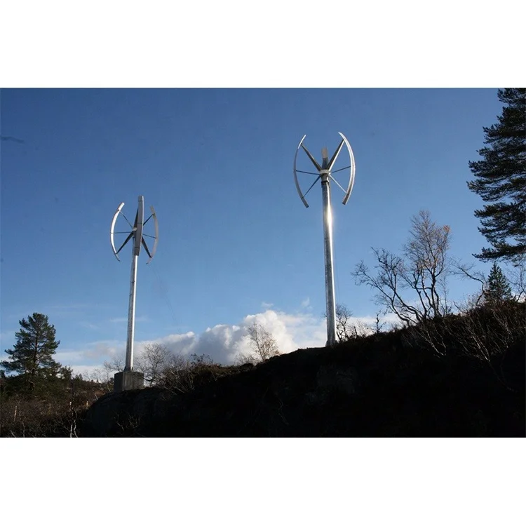 RED Blades New Wind Vertical Generator 5KW 10KW FREE Standing 3600 Mm 3000w CE TUV ARC-3KW 5years ALLRUN CN;SHN