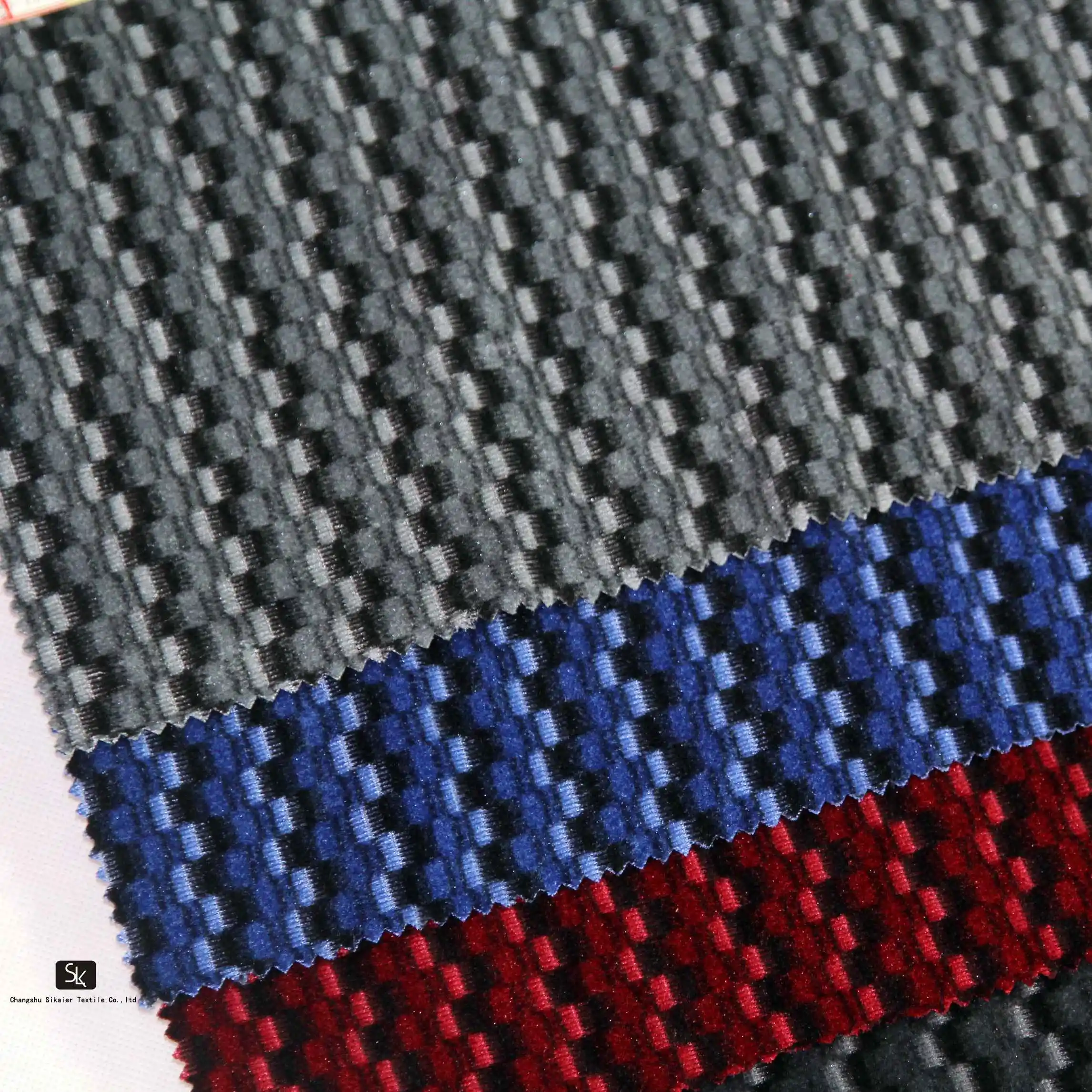 2021 Hot Sale Composite Fabric 100% Polyester Auto Jacquard Velvet Fabric For Bus Seat Cover/Car Seat cover/Sofa