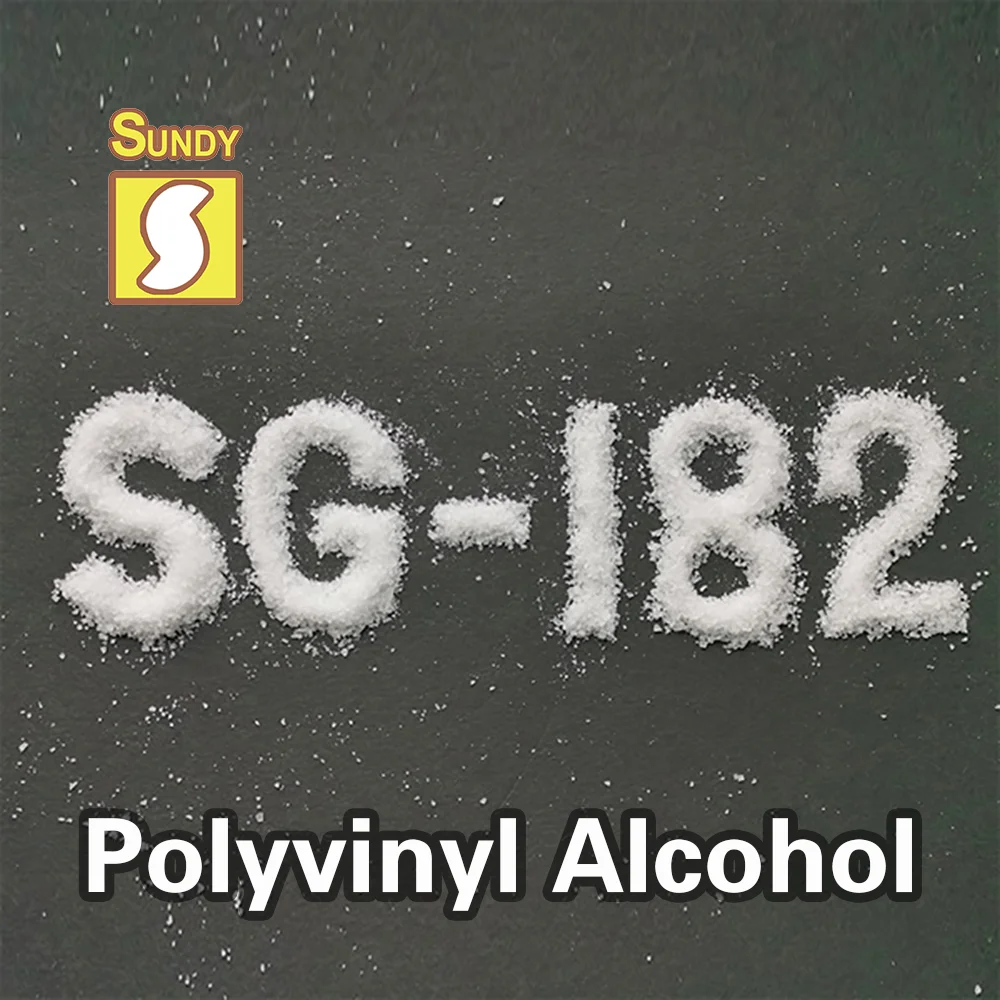 SINOPEC SVW Polyvinyl Alcohol SG-182 Factory Direct Supply Hot Sale Water soluble For High Quality Papermaking SUNDY PVA
