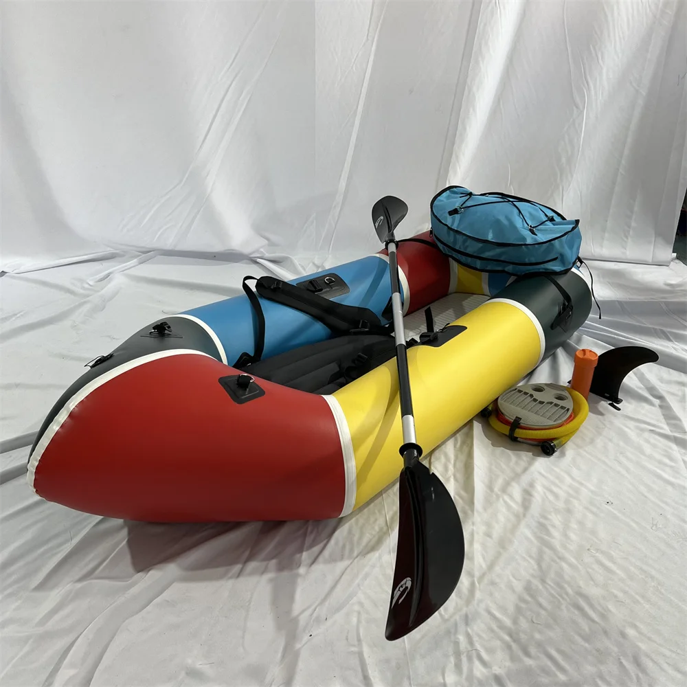 11.6 Foot shush Pedal kayak paddle Predator, Single  drop stitch pvc boat