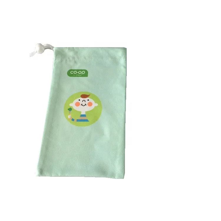 microfiber suede drawstring jewelry pouch