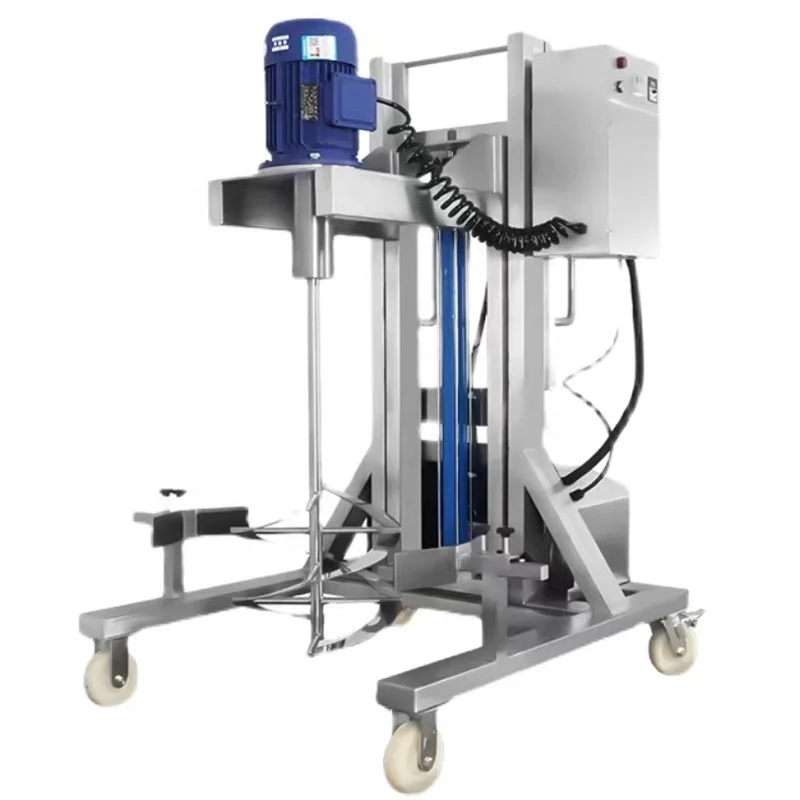 Ibc tank 1000 liters Fruit Juice Detergent Telescoping agitator IBC tank Barrel mixer