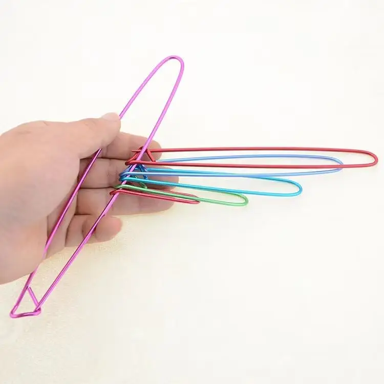 6 Specifications Aluminum Colorful Sweater Mark Needle Sweater Big Pin Button Knitting Pin