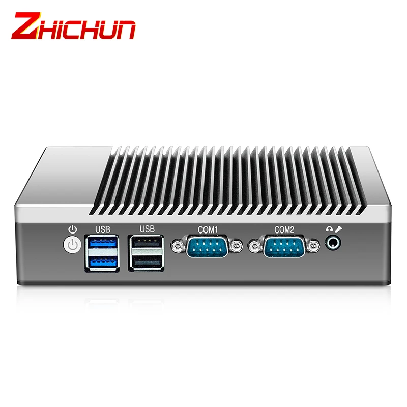 J1900 Dual LAN Mini PC Fanless Industrial Computer