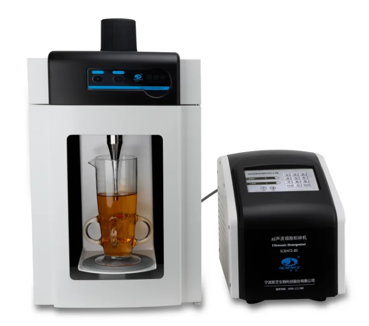 Lab Small Scale Ultrasonic Homogenizer cell crusher disruption system Sonicator