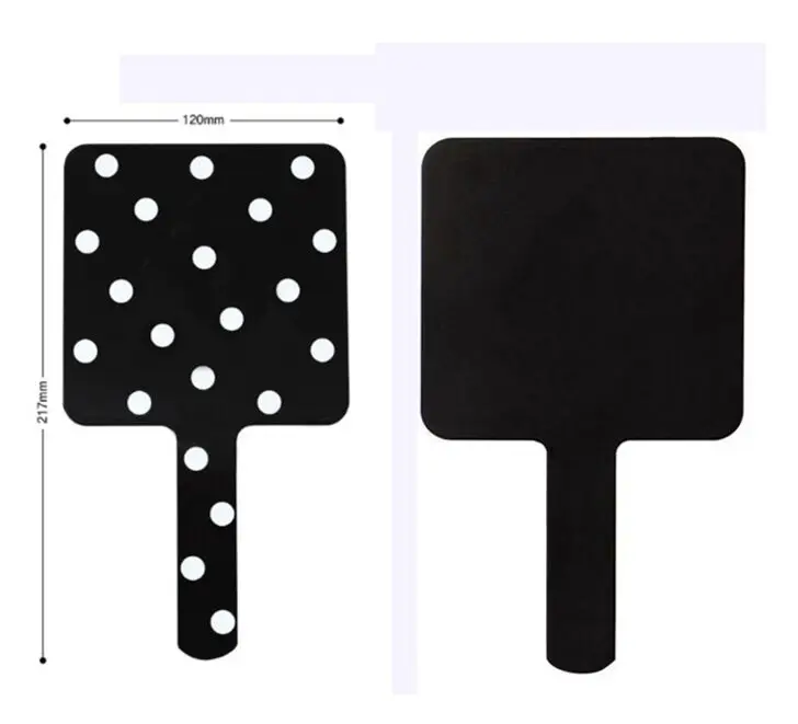 Promotional Gifts Personalized Square Handheld Mirror Logo Custom Hand Held Mirror