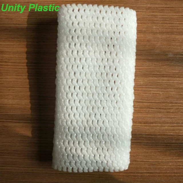 fruit packing foam mesh,papaya packaging foam net,foam wrap for fruit