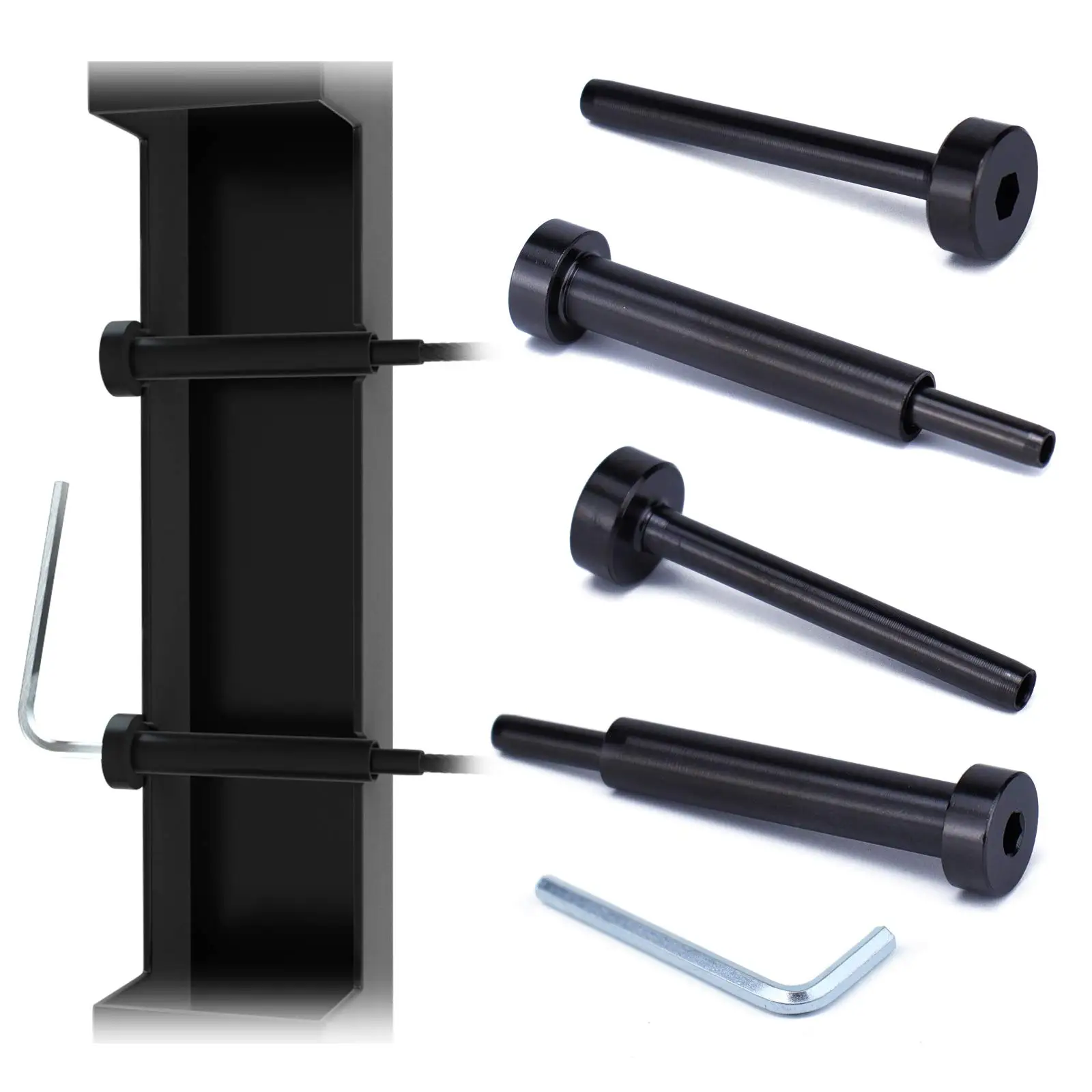 Top Sell Stainless Steel Invisible Receiver and Swage Stud End for 1/8' 3/16' Inch Cable Railing
