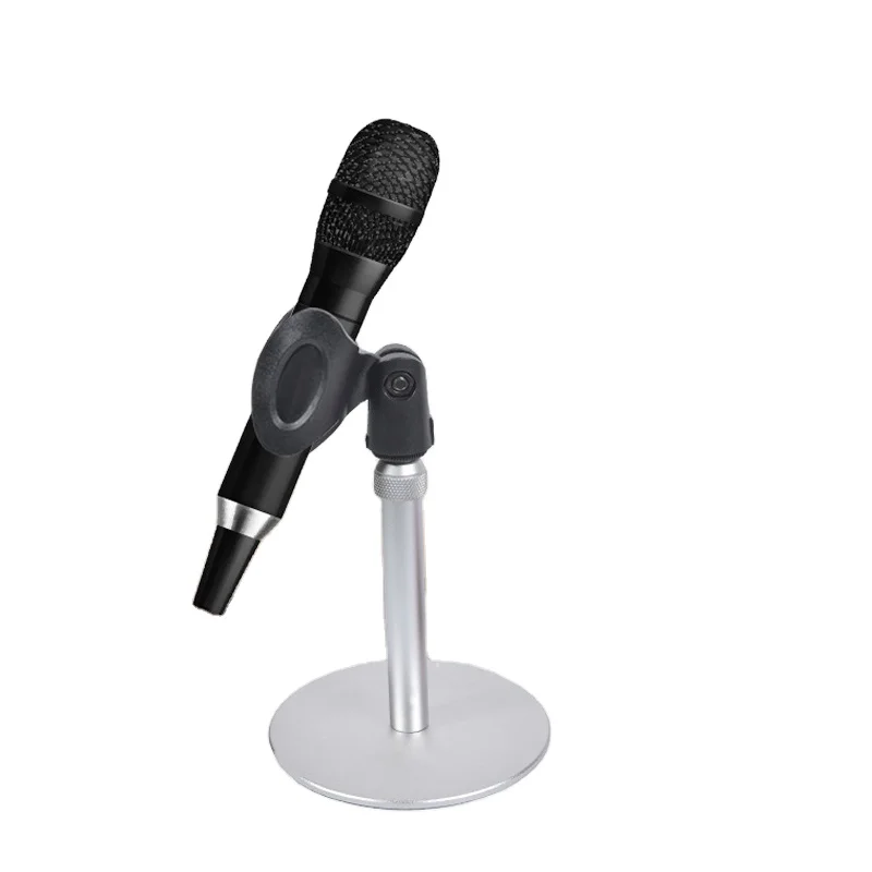 2021 New Arrival Simple Design Flexible 180 Rotatable Microphone Stand For Living Broadcast